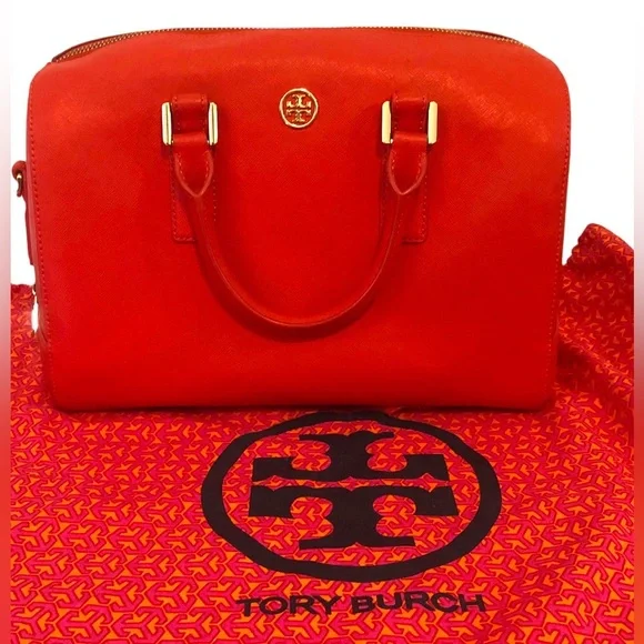 Tory Burch Robinson Satchel NWOT Multi-Host Pick - Picture 12 of 16